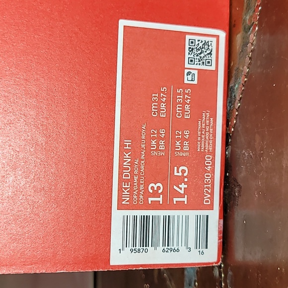 Nike Dunk Hi. I GOT NEXT. Brand New Never worn.  W/Matching Tee. Size 13 - Picture 5 of 16